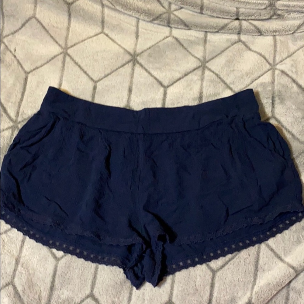 Blue shorts